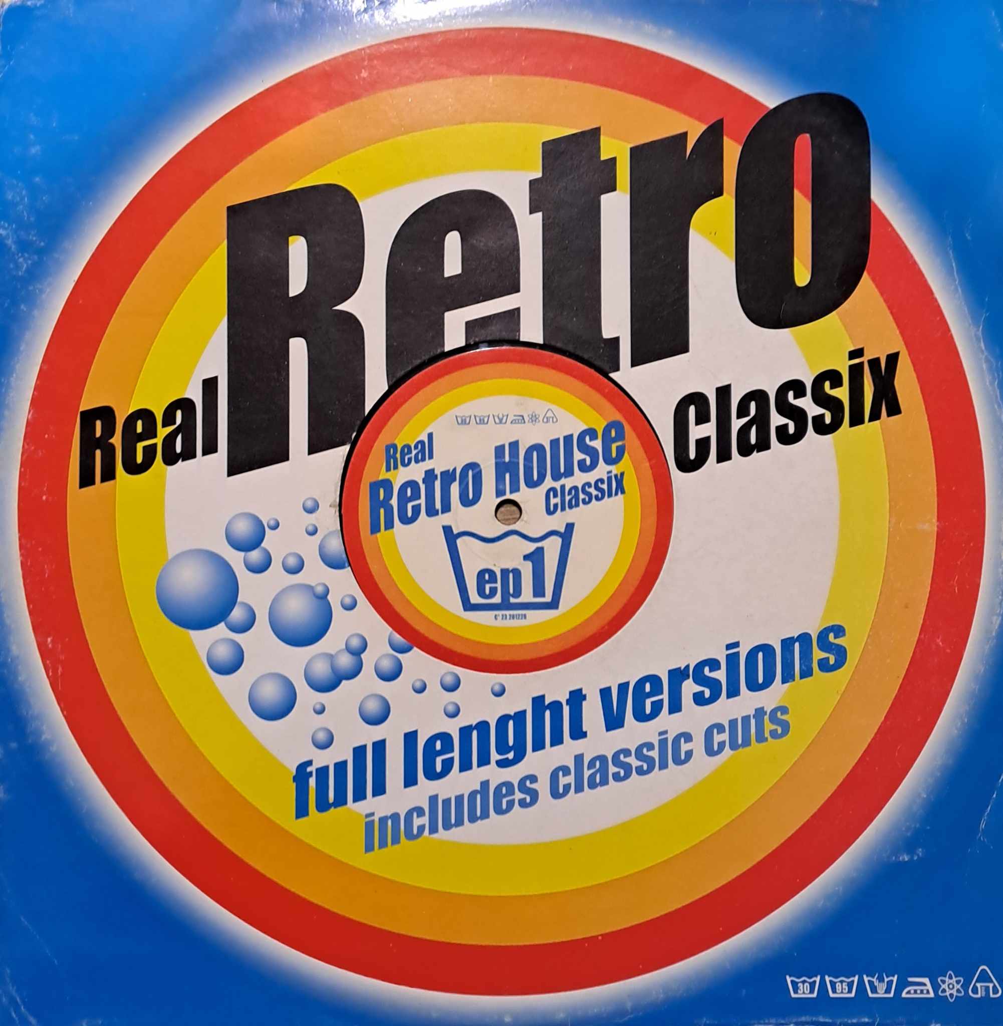 Real Retro House Classix EP 1 - vinyle Hard Trance